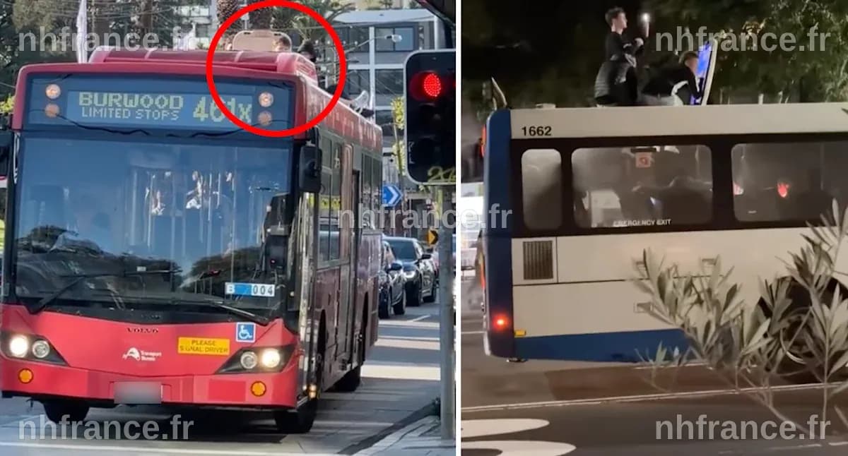 Des Adolescents Grimpent sur des Bus en Mouvement : Une Tendance Virale aux Risques Mortels