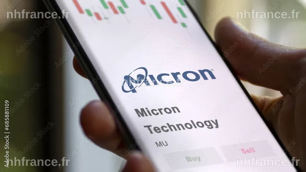 Micron Technology prend 3,11% - Boursier.com