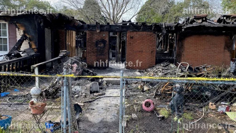 Une femme retrouvée morte après un incendie dans sa chambre à Camden County, son mari accusé de meurtre