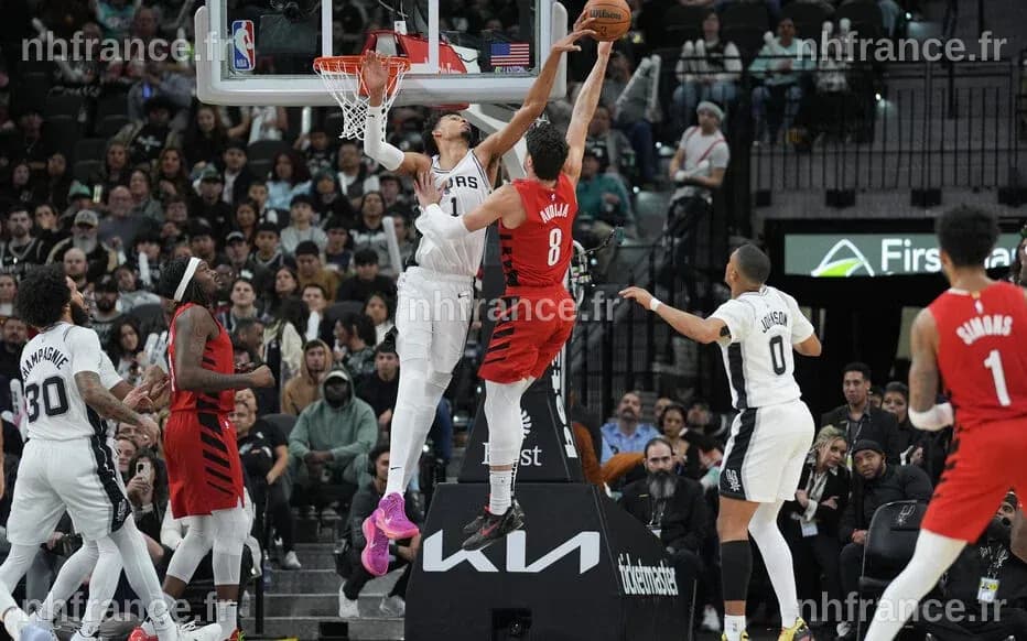 Victor Wembanyama propulse San Antonio en demi-finale des playoffs NBA après avoir écarté Portland