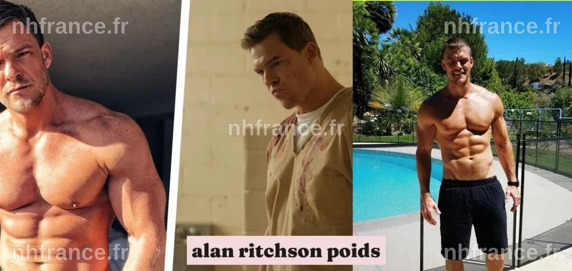 Alan Ritchson en costume de Jack Reacher