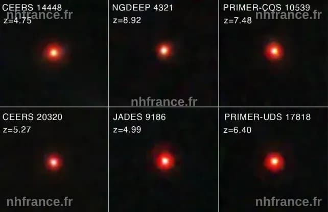 Les mystérieux petits points rouges du télescope spatial James Webb pourraient être des 'étoiles noires', suggère des données en rayons X