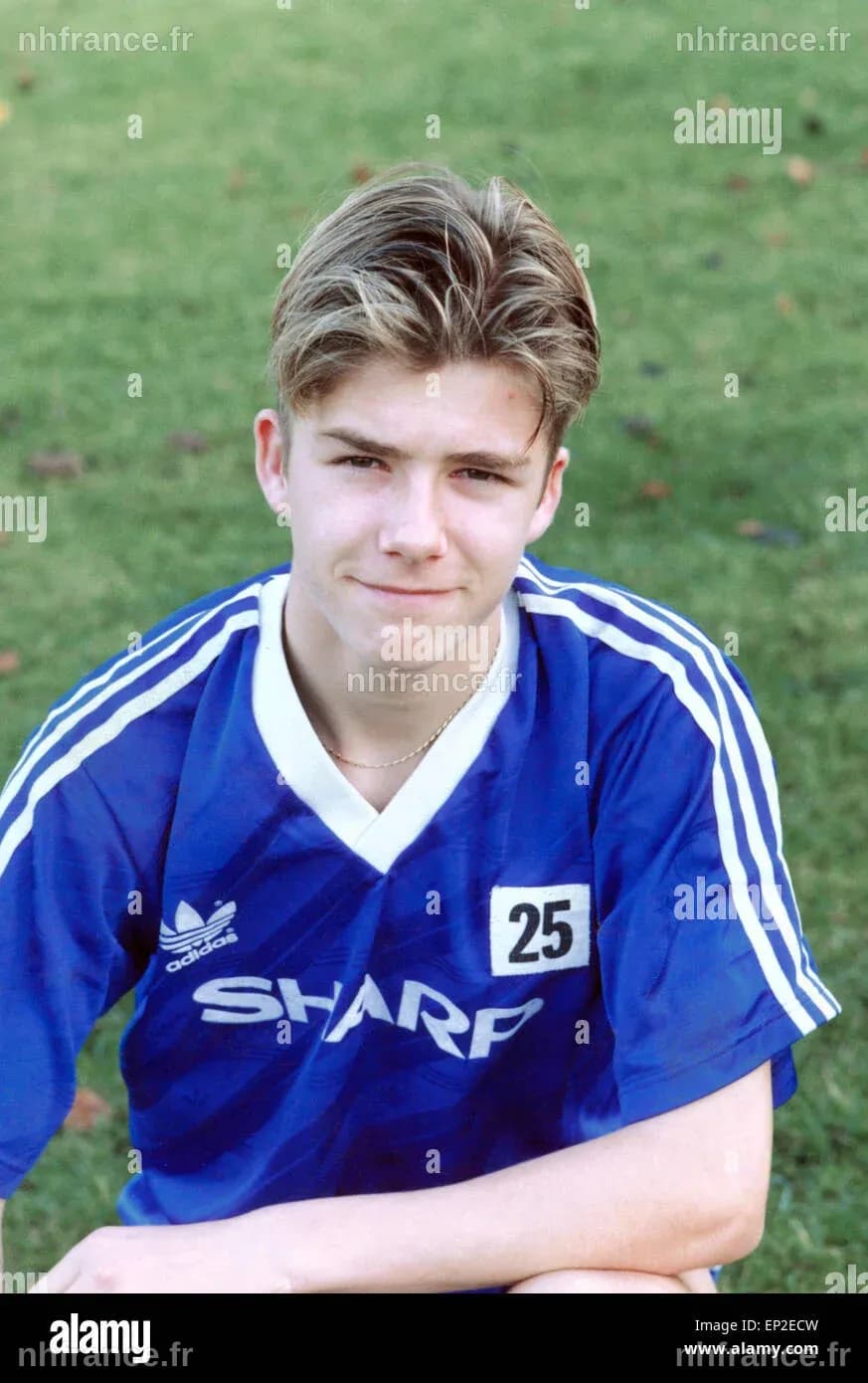 David Beckham jeune footballeur