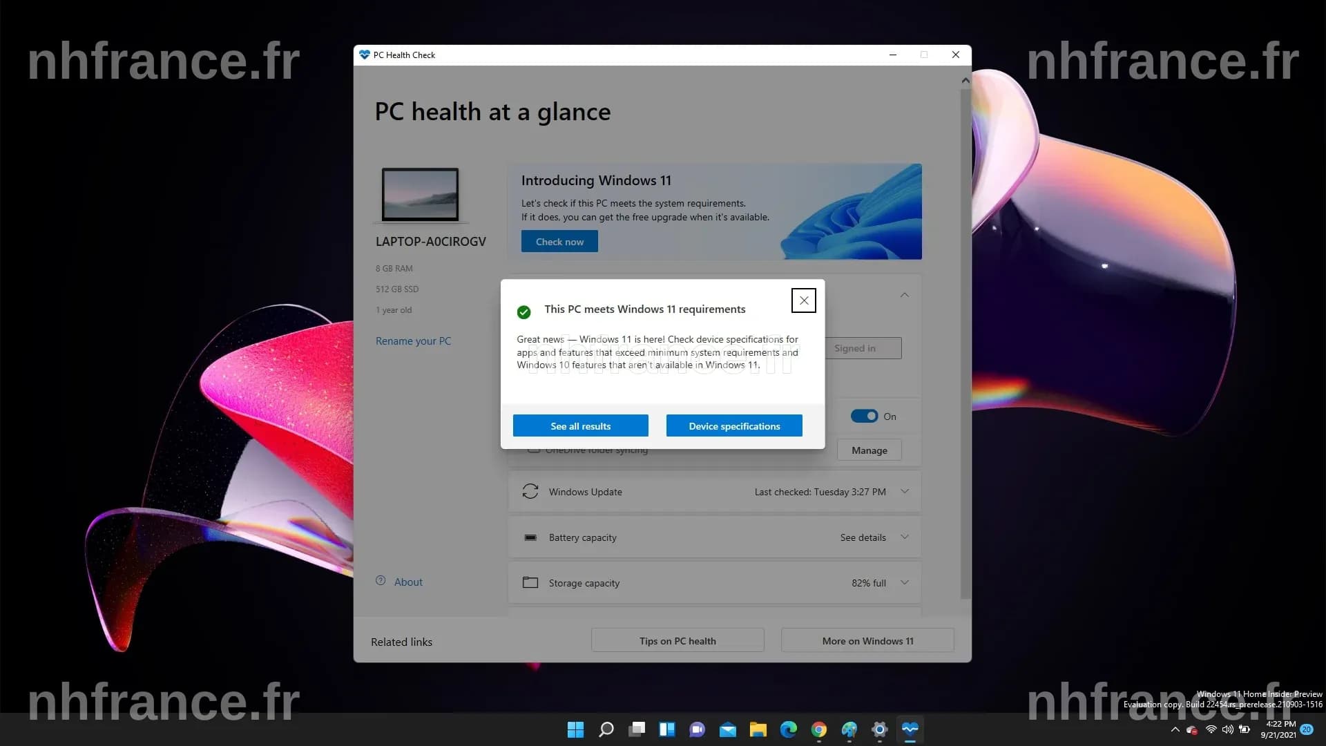 Vérifiez la compatibilité de votre PC avec Windows 11 grâce à PC Health Check