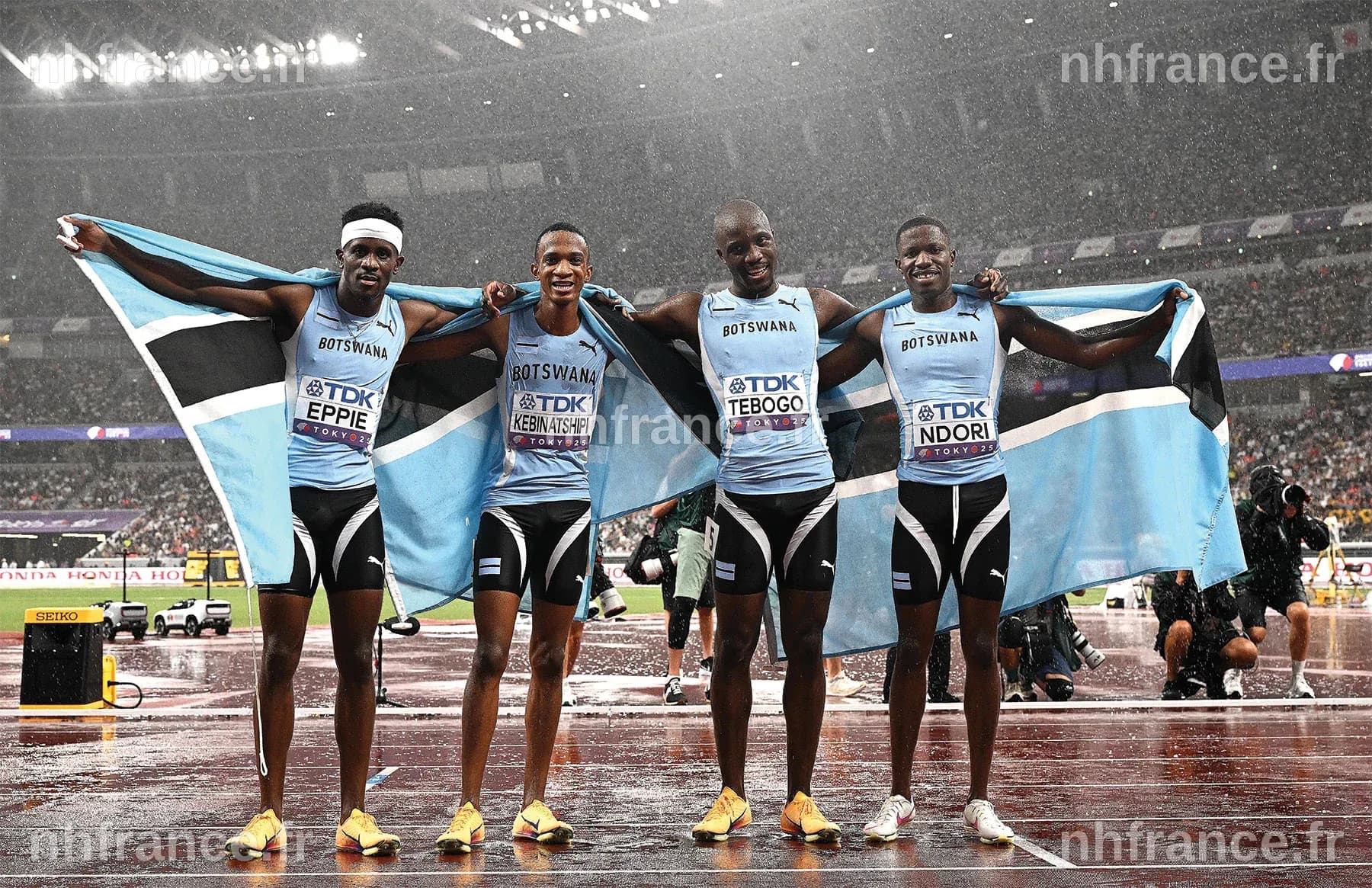 World Relays : Les Tornados brillent, une qualification directe et des espoirs de repêchage