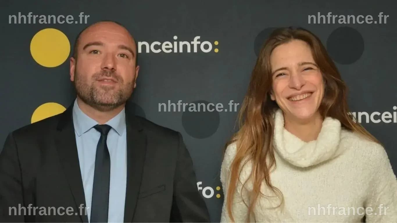 Xavier Mauduit et son épouse