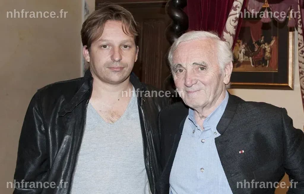 Portrait de Charles Aznavour