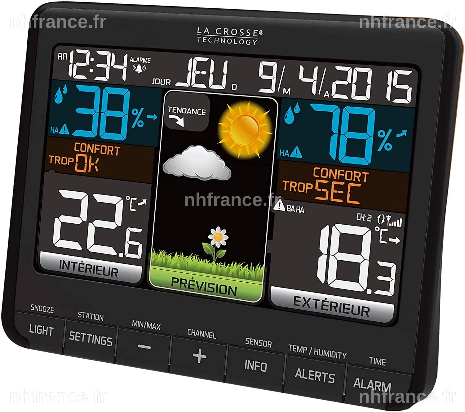 Participez à notre concours et gagnez des stations météo La Crosse Technology !