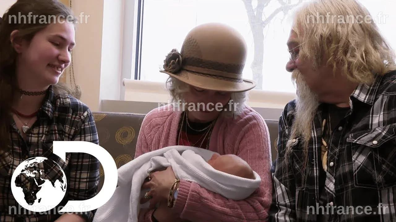 Ami Brown avec sa famille en Alaska