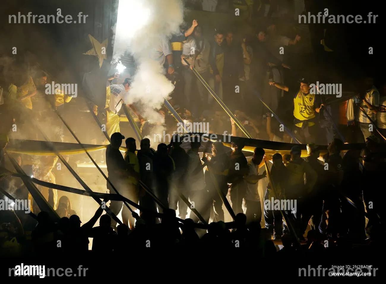 Interruption d'un match de la Copa Libertadores après seulement 3 minutes en raison de la protestation des fans