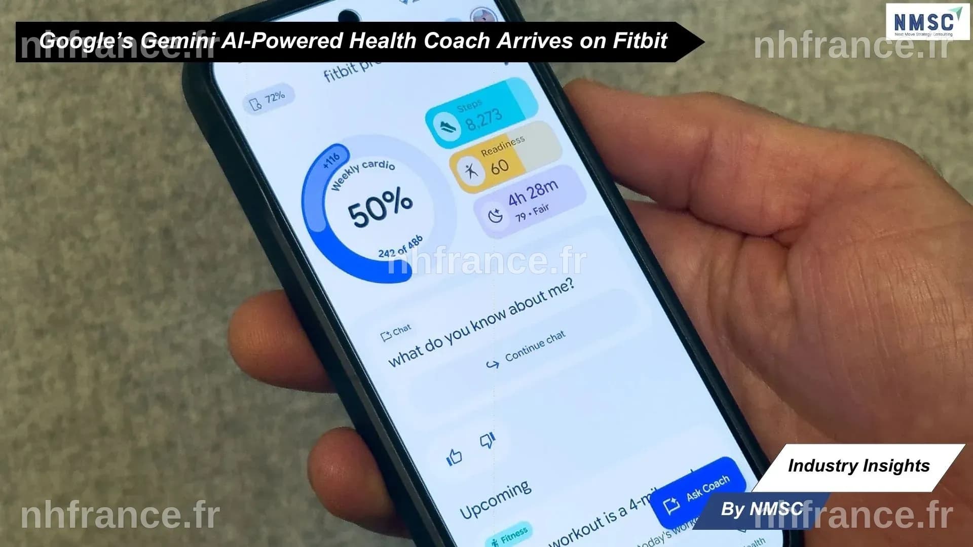 Google Health intègre Fitbit et dévoile un coach personnel alimenté par Gemini
