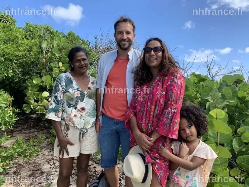 Ismaël Khelifa avec ses parents