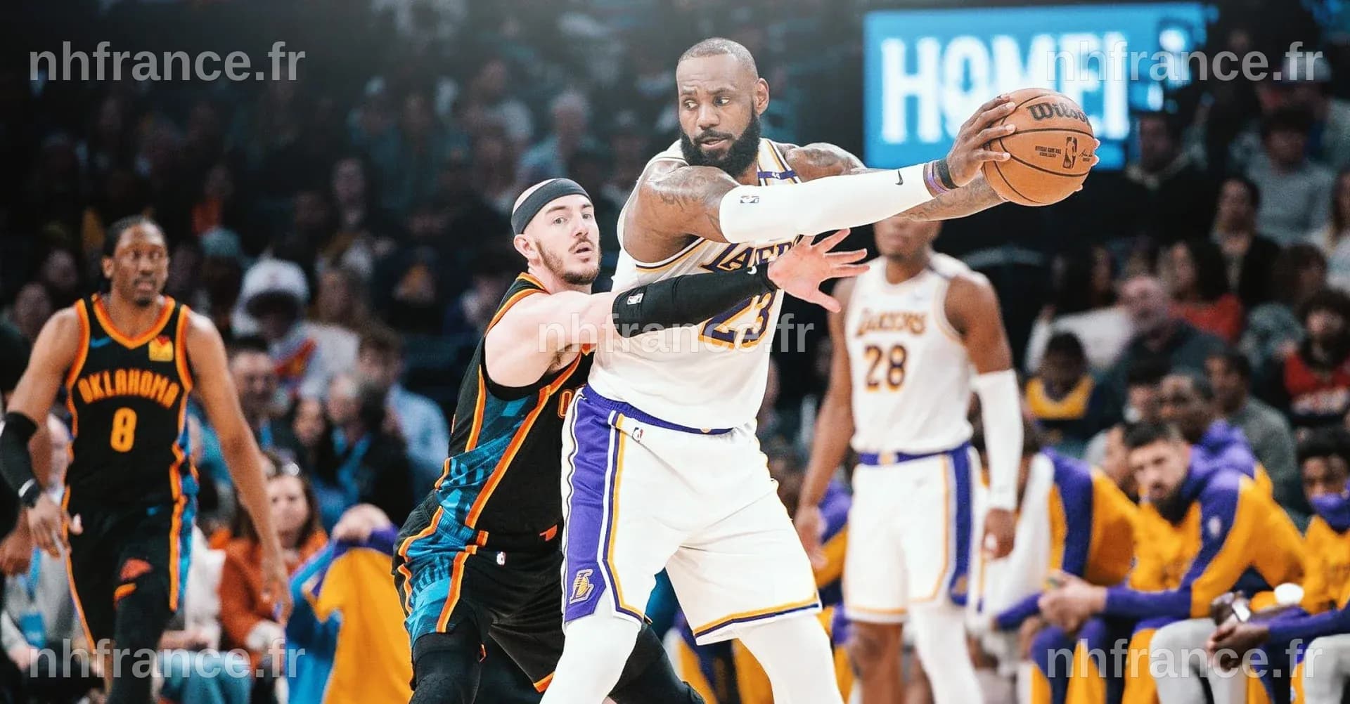 LeBron James reste confiant malgré le revers 3-0 des Lakers face aux Thunder