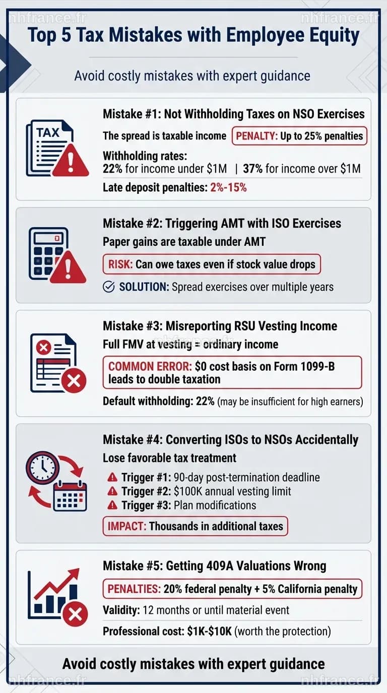 These 5 major tax mistakes can lead to costly headaches after you retire. Learn how to avoid them now