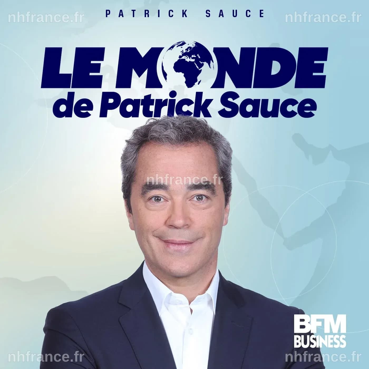 Patrick Sauce en studio de télévision