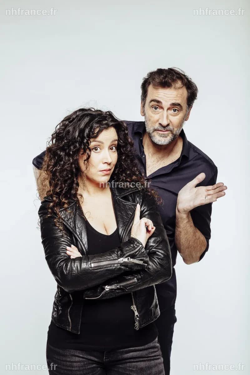 Arnaud Gidoin et sa compagne Gaëlle